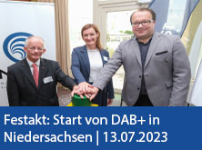 Festakt Start von DAB+ in Niedersachsen 