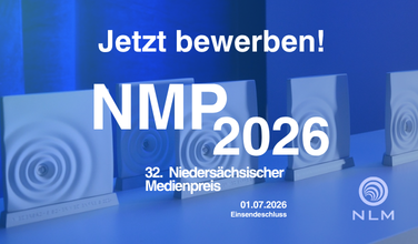 Niedersächsischer Medienpreis 2026 – Jetzt bewerben! 