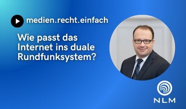 YouTube Short auf "medien.recht.einfach" - Wie passt das Internet ins duale Rundfunksystem?